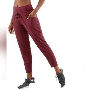 Fabletics Eco Sleek Knit Drawstring Ankle Pants Small